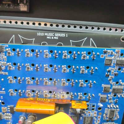 1010 Music Bitbox w/Audio Parasites Inverted Black Panel & Befaco Banananuts - Sampler, Looper, Slicer & Recorder w/original Silver Panel - 2016 - 2020 image 5