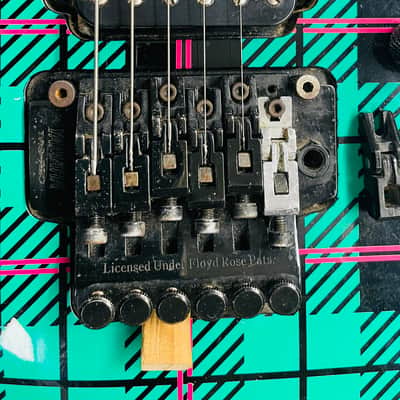 Yamaha RGZ 820 R Blues Saraceno 1993 - Watermelon Plaid Tartan finish image 14