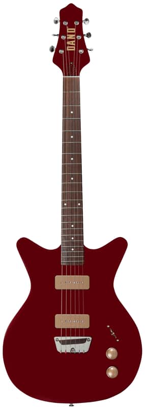 Danelectro Dan O Mano Electric Guitar with P90s - Maroon (Open Box) image 1