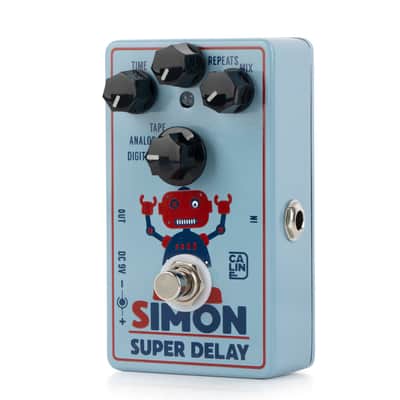 Caline CP-513 Simon Super Delay Pedal Tape options True Bypass, price include the import duty to US buyer image 2
