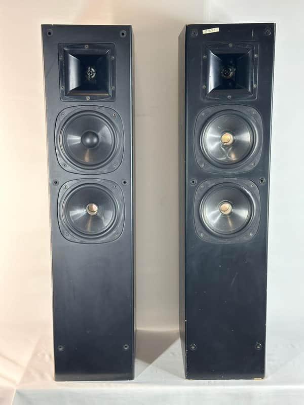 Klipsch SF2 Black Floorstanding Pair Speakers 2 Way READ image 1