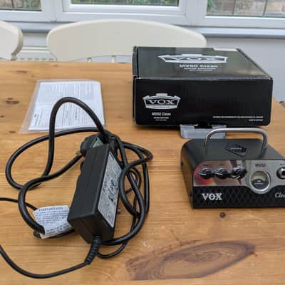Vox MV50 Clean 50-Watt Guitar Amp Head 2017 - Present - Black / SIlver image 1