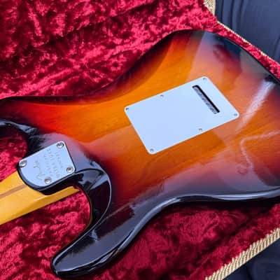 Fender American Ultra Luxe Vintage '50s Stratocaster 2025 - Present - 3-Color Sunburst image 10
