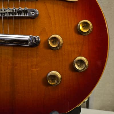 Aria Pro II Deluxe mini humbuckers 1981 - Cherry burst image 14