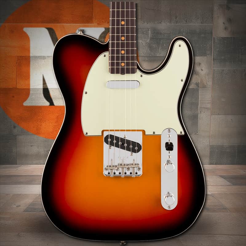 Fender Limited Edition Vintera III Early '60s Telecaster Custom, Rosewood Fingerboard - 3-Color Sunburst image 1