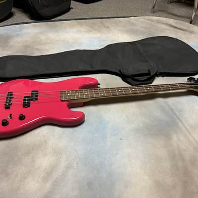 1989 Fender Jazz Bass Special  Razz Berry MIJ image 18
