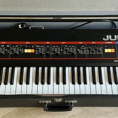 Roland Juno-60 61-Key Polyphonic Synthesizer 1982 - 1984 - Black image 4