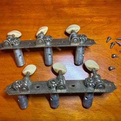 Gibson Classical tuning machine set 60’s - Nickel image 4