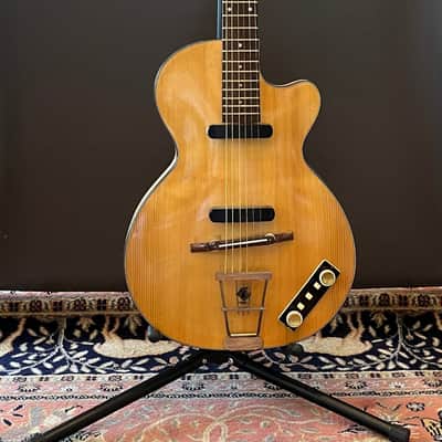 1960 Hofner Club 50 - Blonde - Original Selmer Case image 4