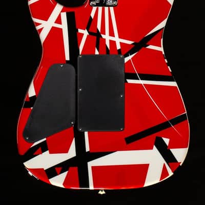 EVH Striped Series Red with Black Stripes (030) image 4