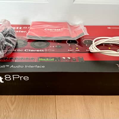 Focusrite Clarett 8Pre Thunderbolt Audio Interface 2010s - Red image 6
