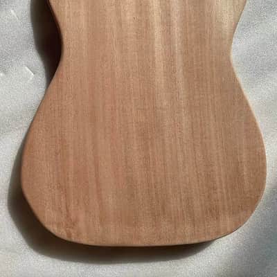 Veneer Tiger Maple Top Guitar Tele Style Mahogany Body image 2