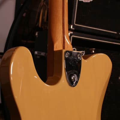 Used Fender Vintera '70s Tele Deluxe w/ Upgraded CuNiFe Pickups, Vintage Blonde w/ Bag image 8