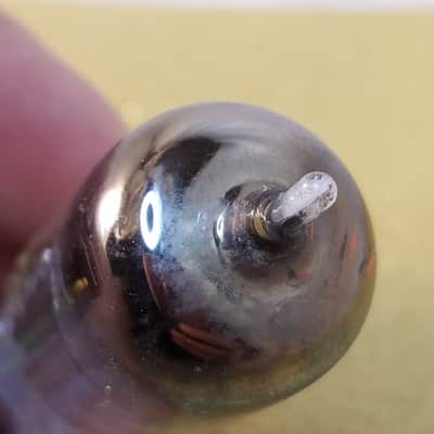 Tung-Sol etc. Matched Pair (2) black plate 6CG7 tNOS AT1000 TESTED Vacuum Tubes dual triode 1954-1960 image 19