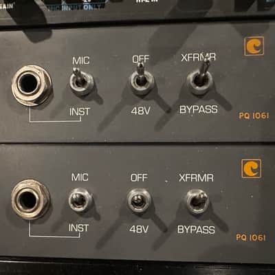 Calrec PQ 1061 Brent Averill Channel Strip Vintage 1970's PQ1061 Mic Preamp EQ image 6