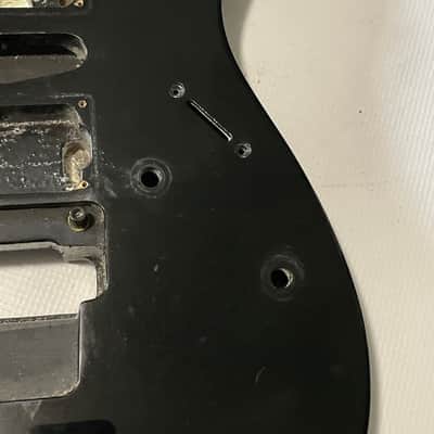 2010 Indonesian Ibanez RG370DX Black Basswood Guitar Body Floyd Ready image 5
