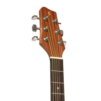 Stagg Auditorium Acoustic Electric Cutaway Guitar - Natural - SA25 ACE MAHO image 5
