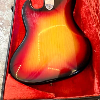 Fender Jazz Bass 1977 - Sunburst original vintage USA image 10