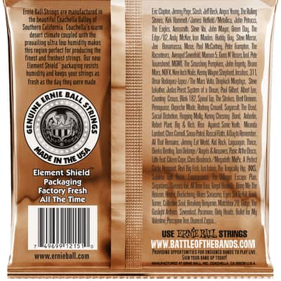 ERNIE BALL 2151 Acoustic Slinky Extra 010-052 Phosphor Bronze Saiten für Westerngitarre image 2