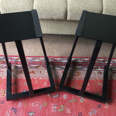 Vintage Target Audio Products Audiophile Speaker Stands 1980s - Black image 1