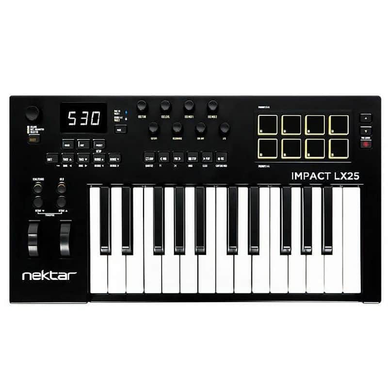 Nektar Impact LX25 Mk3 MIDI Keyboard Controller image 1