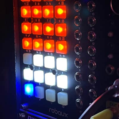 Robaux SWT 16+, 16 track trigger / drum sequencer, Eurorack image 4