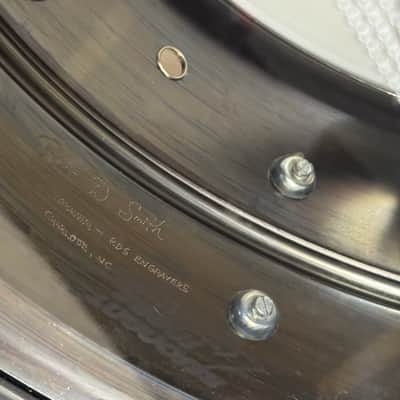 Ludwig Limited Edition Engraved Black Beauty 14x6.5 (1990/1991) W/ Case!!! image 7
