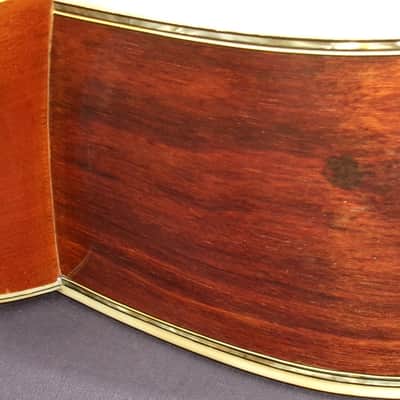 1976 Yairi YW-600 Dreadnought Guitar New Jacaranda + Vintage Hard Case image 12