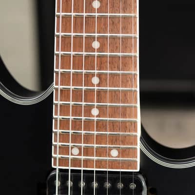 Ibanez RG7420EX 7-String Electric Guitar - Black Flat image 9