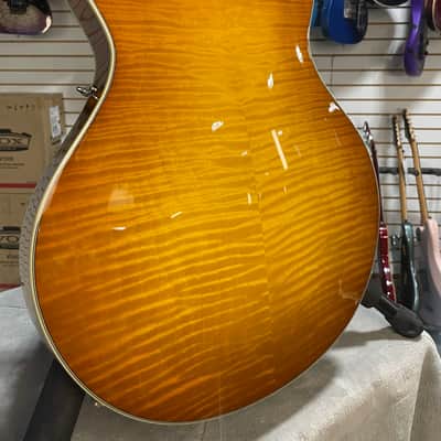 Eastman T486 Thinline Semi-hollowbody Electric Guitar - Goldburst w/OHSC & PLEK*D #920 image 10