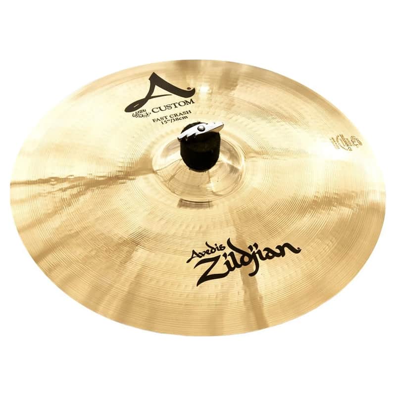 Zildjian 15" A Custom Fast Crash Cymbal image 1