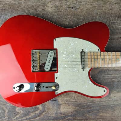 MyDream Partcaster Custom Built - Candy Apple Red Tele Tapped A5/A2 Pickups image 2
