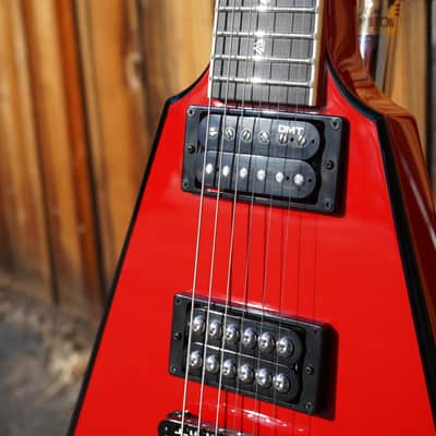 Dean USA Custom Shop Michael Amott Tyrant - Blood Red w/ Black Bevels 6-String (Includes Hard Case) image 8