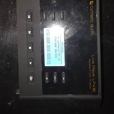 Cymatic Audio LP-16 Live Player 16-Track Backing Track Playback System 2010s - Black image 2