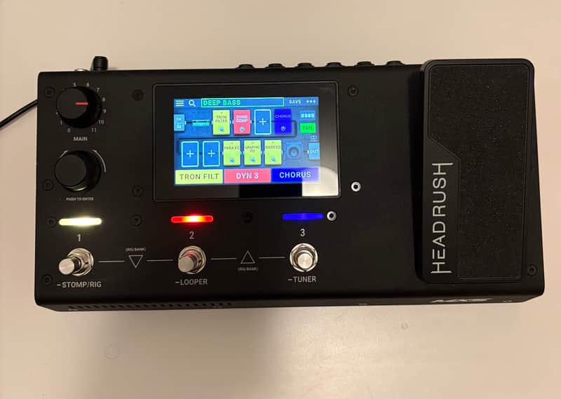 Headrush MX5 Amp Modeling Guitar Effect Processor 2021 - Black image 1