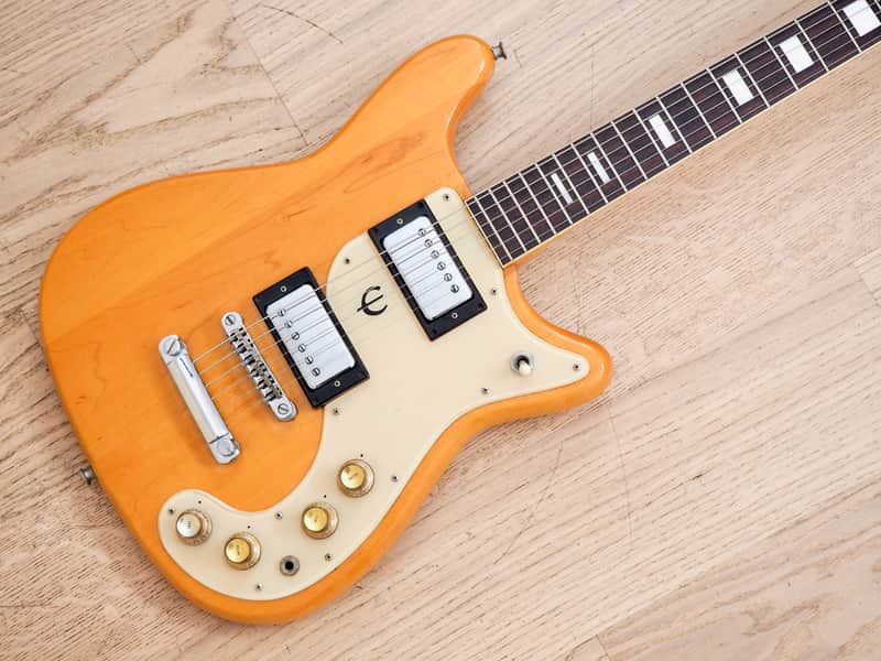 1970s Epiphone Wilshire Vintage Electric Guitar Maple Set | Reverb