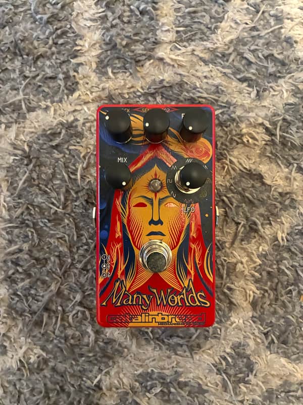 Catalinbread Many Worlds Phaser 2022 - Present - Red Graphic image 1