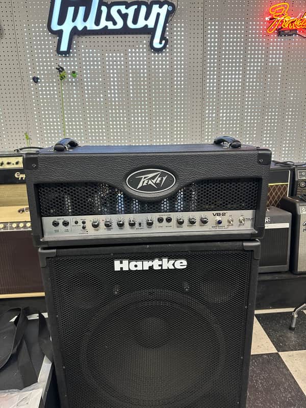 Peavey VB-2 Tour Series 225-Watt All Tube Bass Head 2010s - Black image 1