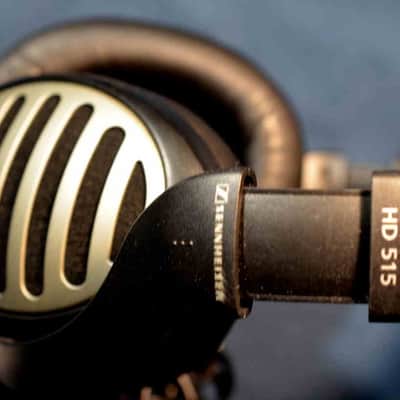 Sennheiser HD-515 Vintage Classic headphone new earpads image 4