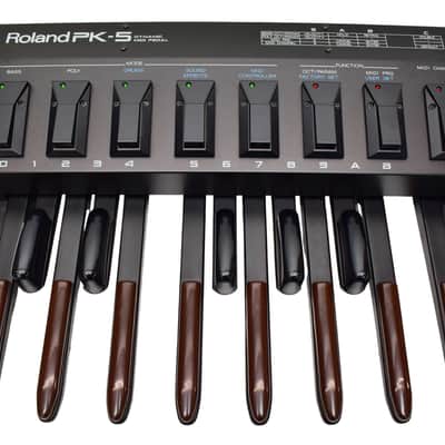 Roland PK-5 Dynamic MIDI Pedal Controller | Reverb