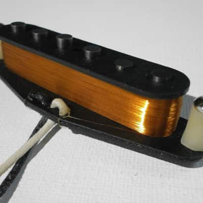 Stratocaster Guitar Pickups SET Hand Wound David Gilmour Black Strat Clones 1979 A5 Q pickups Pink Floyd image 8