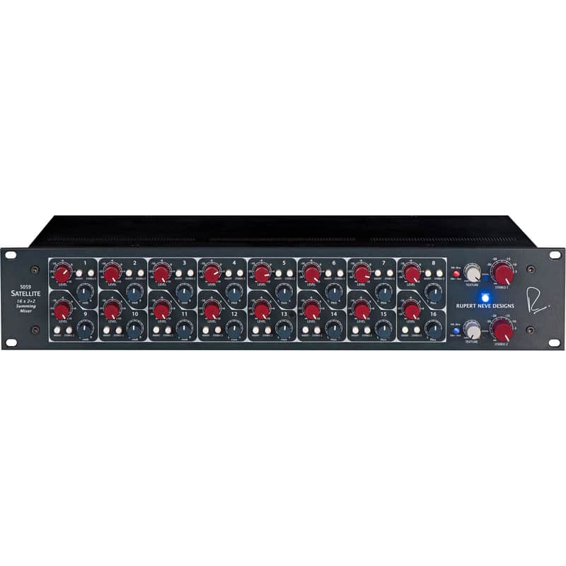 Rupert Neve Designs 5059 Shelford Satellite - 16 x 2+2 Summing Mixer Black image 1