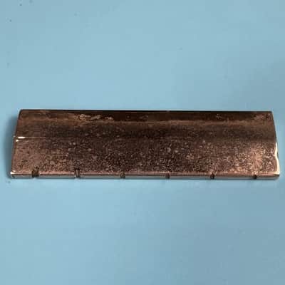 1940s - 50s Gibson Nickel Lap Steel Nut for Vintage BR9 / BR6 / BR4 / Skylark / Royal Ultra Tone Century! P367 image 2