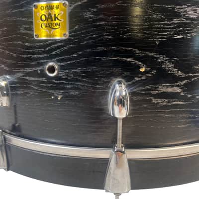 2002 Yamaha Oak Custom 22" x 18" Kick Drum NBD8220 - Black image 11