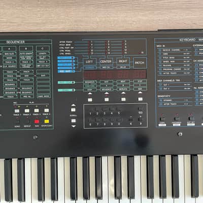 LEM  Mmk Weighted Midi Master Keyboard Sequencer 1986 72 key 1986 Black image 12