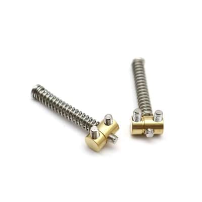 6pcs Brass Materiel Guitar Telecaster Tele Style Bridge Saddles image 4