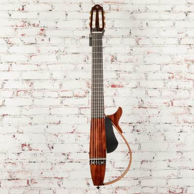 Yamaha SLG200NW Silent Guitar Nylon String Wide Nut w/ Bag image 4
