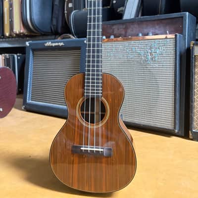 2008 Tony Graziano Tenor Ukulele #501 – Redwood / Rosewood – Pegheds-Style Tuners – HSC image 2