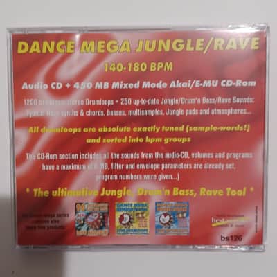 Best Service Dance Mega Jungle Rave Sample CD Akai E-mu Wav Aiff image 5