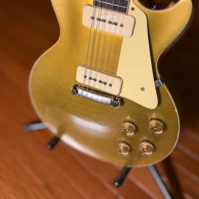 Gibson Les Paul Custom Goltop 1954 Murphy Lab Heavy Aged Double Gold 2023 - Goldtop image 2